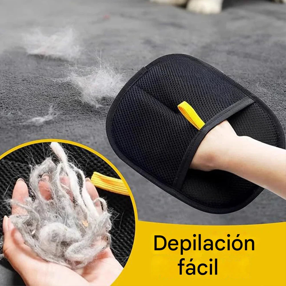 Guante eliminador de pelo