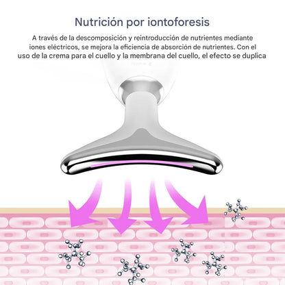 Masajeador facial led