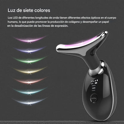 Masajeador facial led