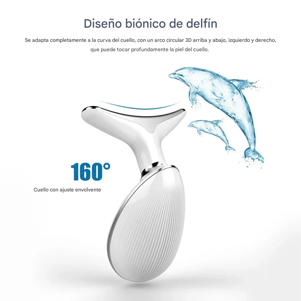 Masajeador facial led